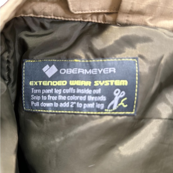Obermeyer khaki snow ski pants - Picture 7 of 7